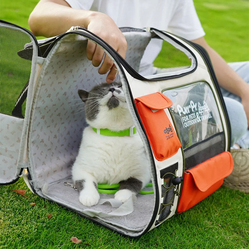 Large Capacit Cat Carrier Backpack 2 Color Space Capsule Bag