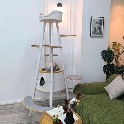 Large Jumping Cat Climbing Frame Tree