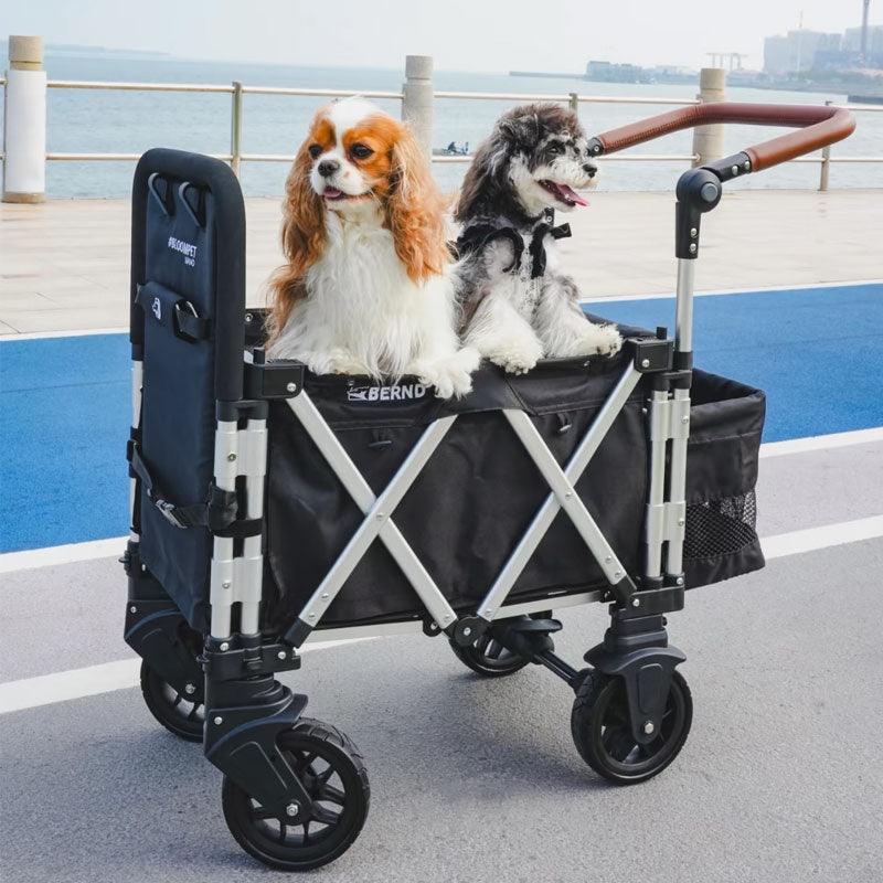 Large Outdoor Cat Carrier with Wheels Stroller