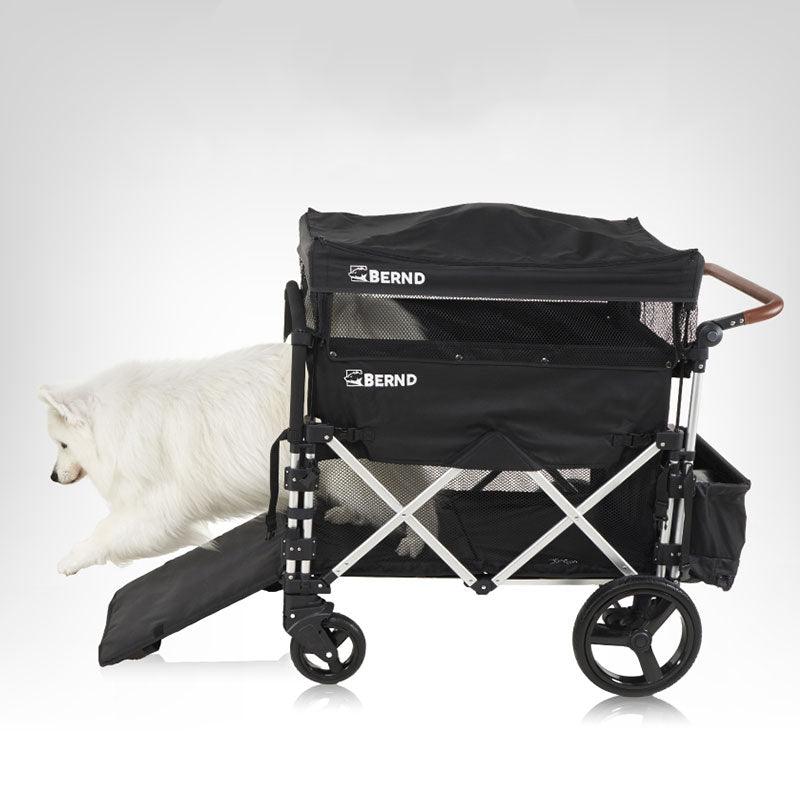 Large Outdoor Cat Carrier with Wheels Stroller