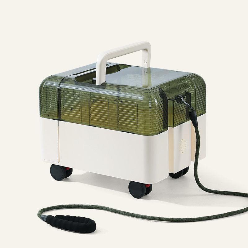 Large Space Cat Carrying Case With Wheels
