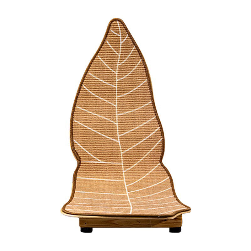 Leaf-Inspired Cat Scratcher Bed