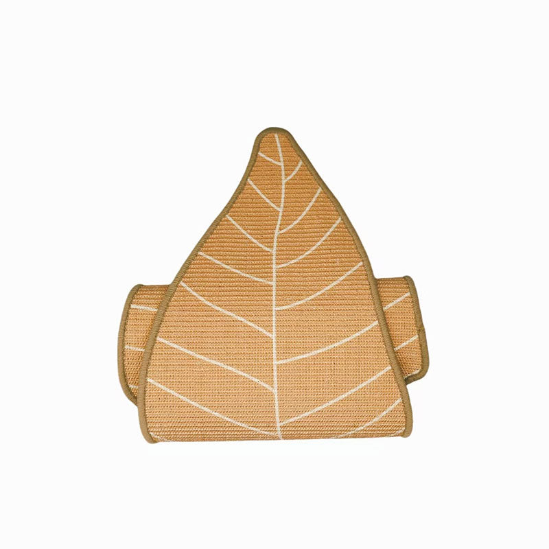 Leaf-Inspired Cat Scratcher Bed