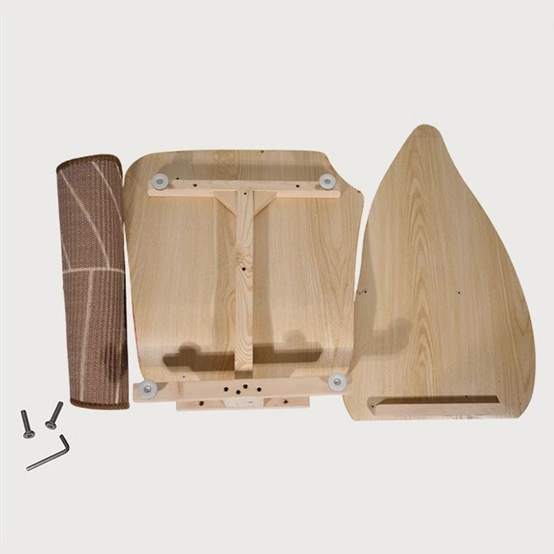 Leaf-Inspired Cat Scratcher Bed