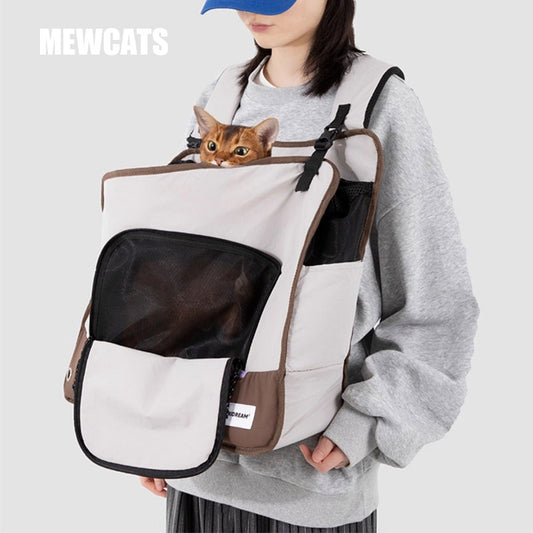 Lightweight Cat Front Backpack Carrier for Travel