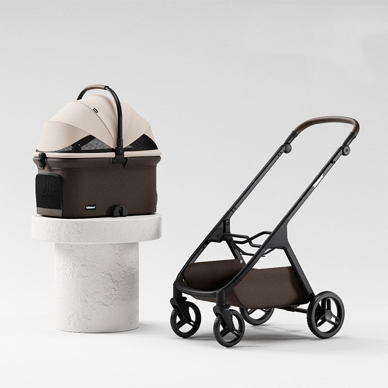 Luxury Large Space Pet Cat Carrier Stroller Waterproof