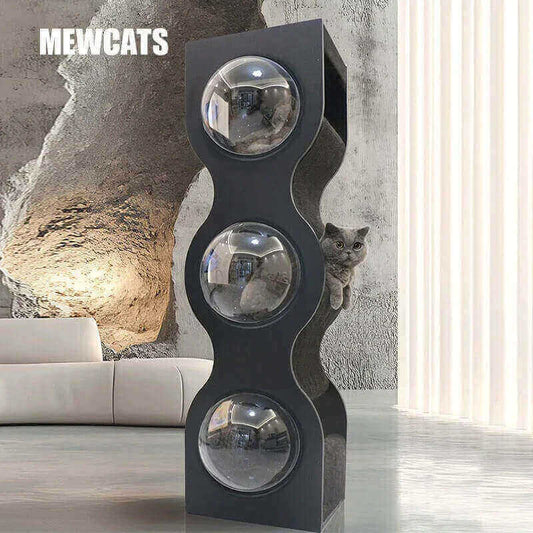 Luxury Minimalist Cat Climbing Tree Scratching Bed