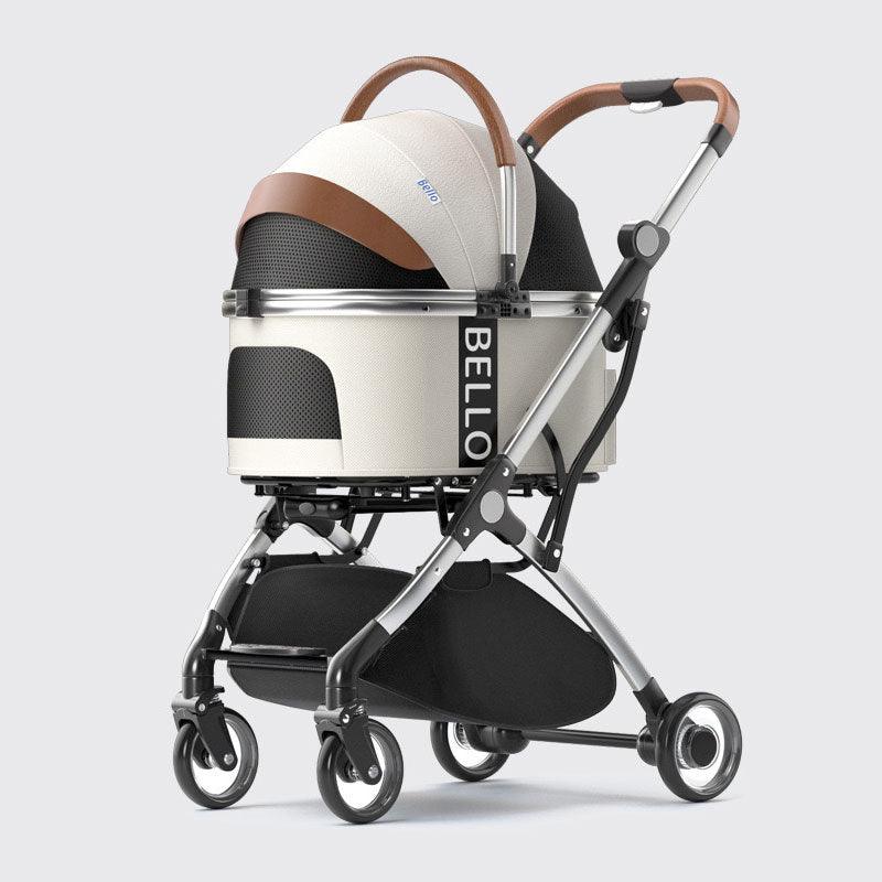 Luxury Detachable Cat Carrier 6 Color Rolling Stroller
