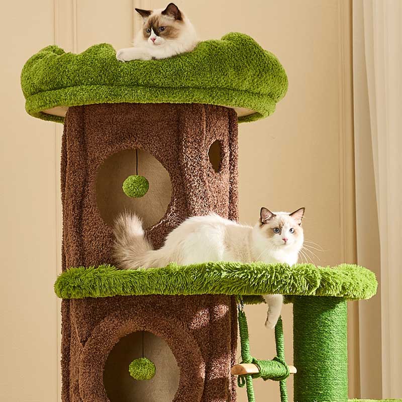 Mega Jungle Cat Playground Climbing Tree