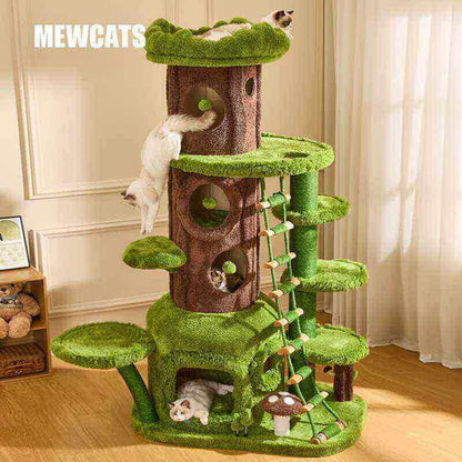 Mega Jungle Cat Playground Climbing Tree