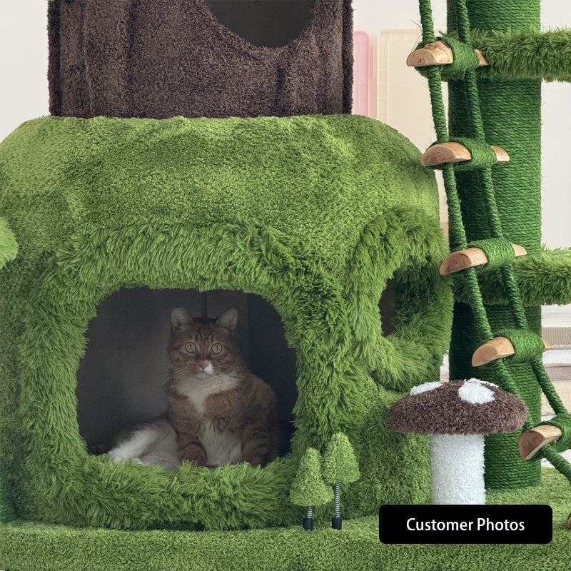 Mega Jungle Cat Playground Climbing Tree