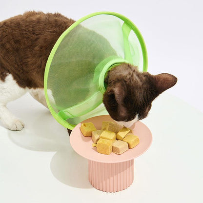 Mesh Cat Cone Collar Adjustable Headgear