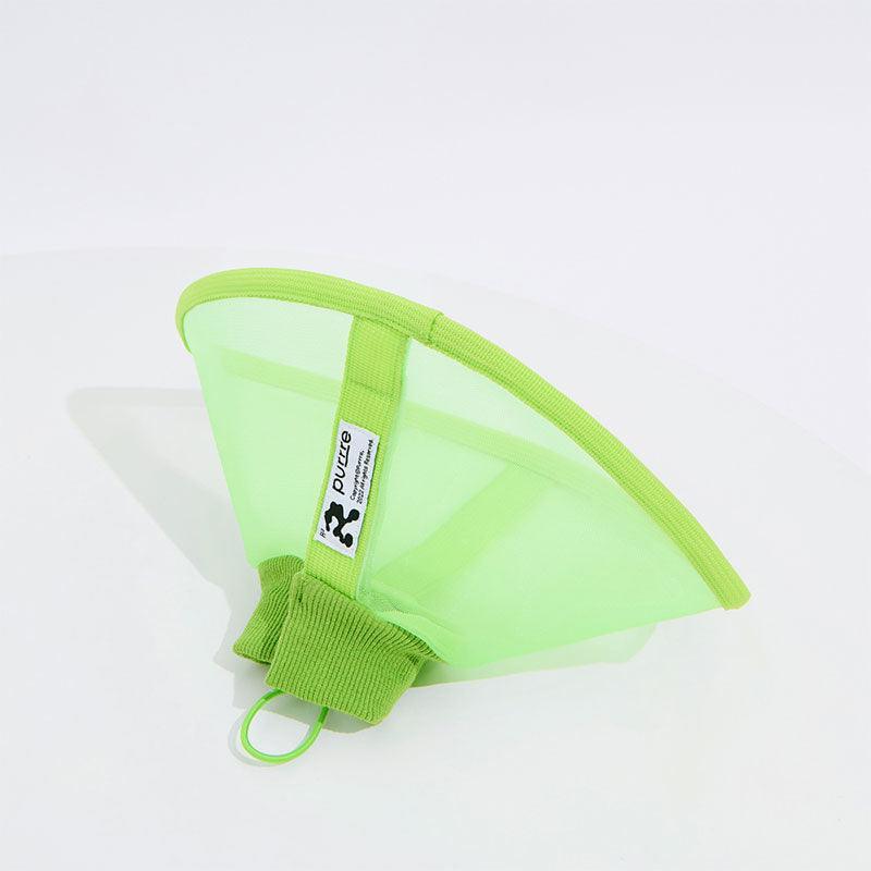 Mesh Cat Cone Collar Adjustable Headgear