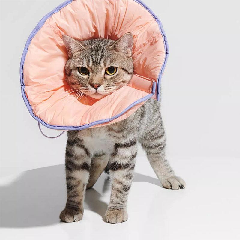 Mesh Cat Cone Collar Adjustable Headgear
