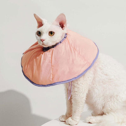 Mesh Cat Cone Collar Adjustable Headgear