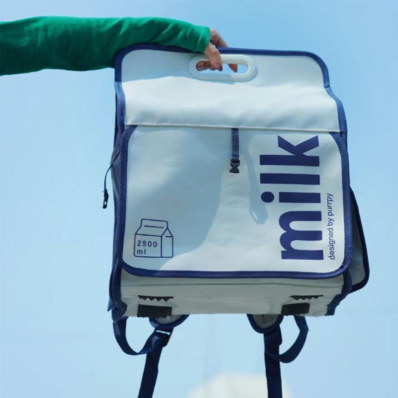 Milk Print Cat Carrier Backpack Travel Tote Bag