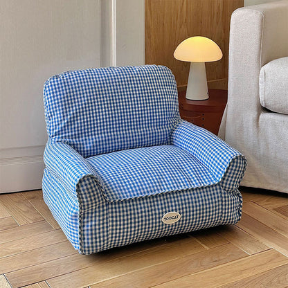 Mini Cat Armchair Sofas Fluffy 4 Color Bed Couch