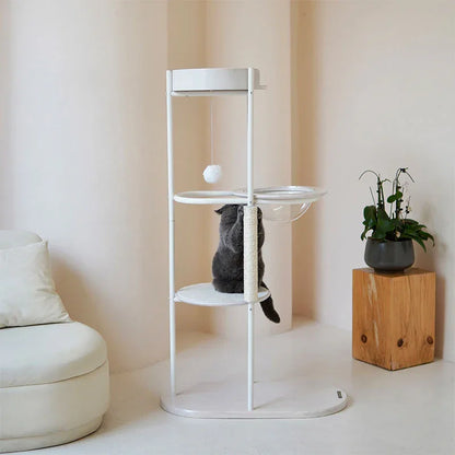 Minimalist Metal Cat Climbing Frame Tree