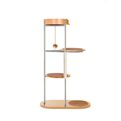 Minimalist Metal Cat Climbing Frame Tree
