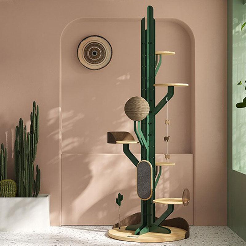 Modern DIY Large Cactus Cat Climbing Tree