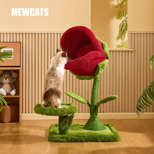Monster Bloom Cat Tree Climbing Tower