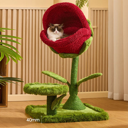 Monster Bloom Cat Tree Climbing Tower