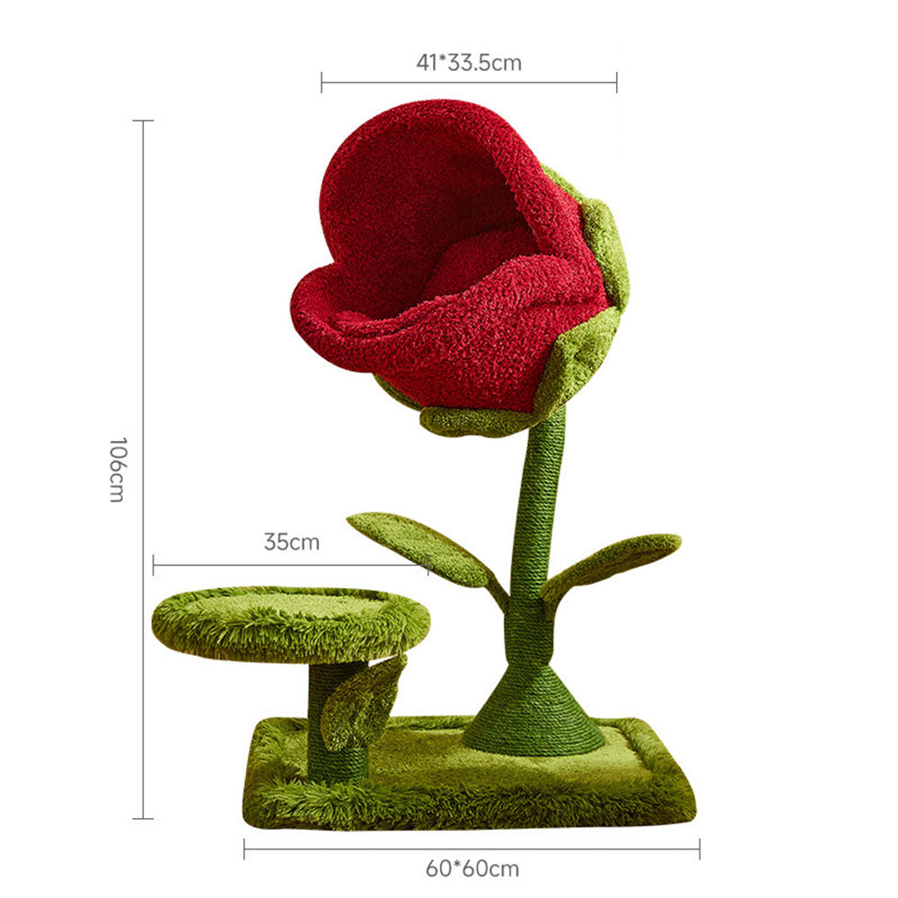 Monster Bloom Cat Tree Climbing Tower