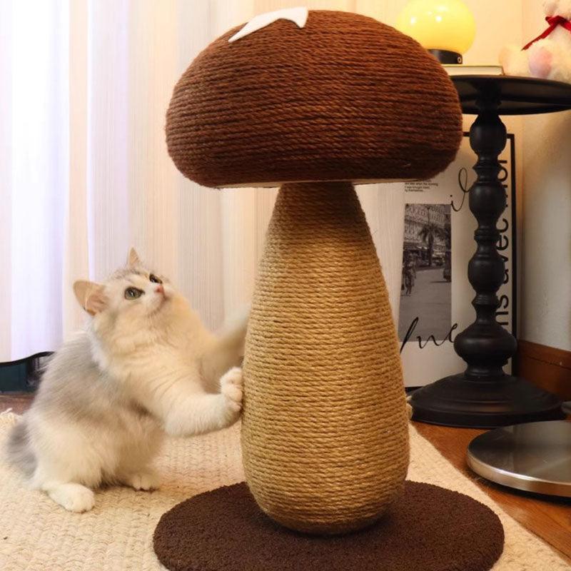 Mushroom Cute Cat Climbing Frame Scratching Post