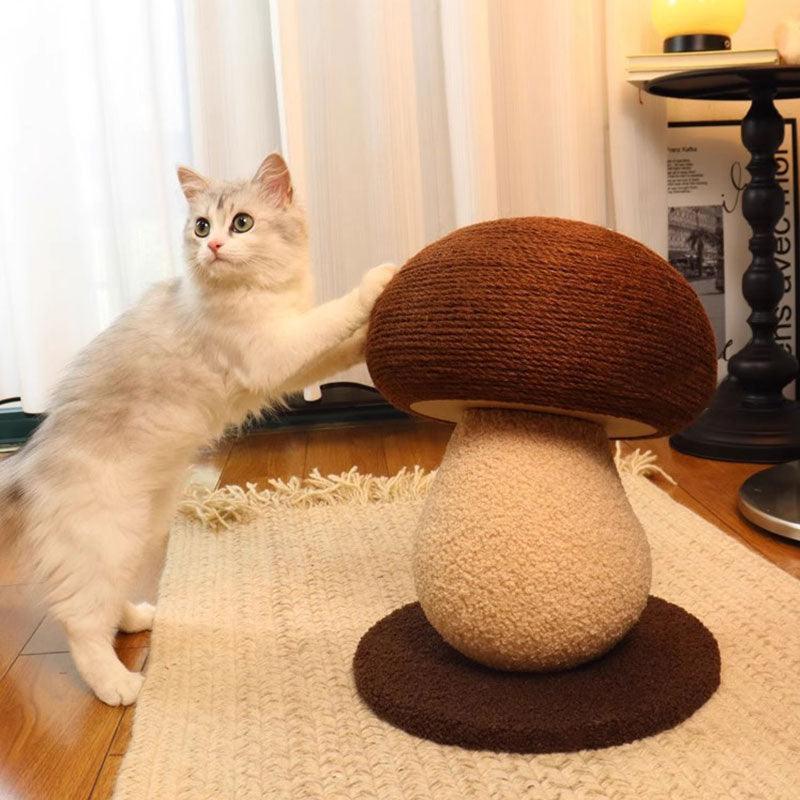 Mushroom Cute Cat Climbing Frame Scratching Post