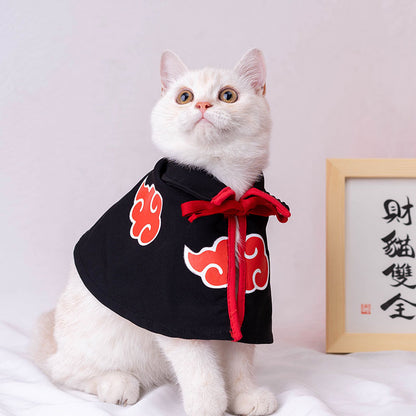 Naruto Anime Cat Cosplay Costume 5 Style Cape