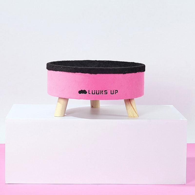 Pink Warm Cat Elevated Bed