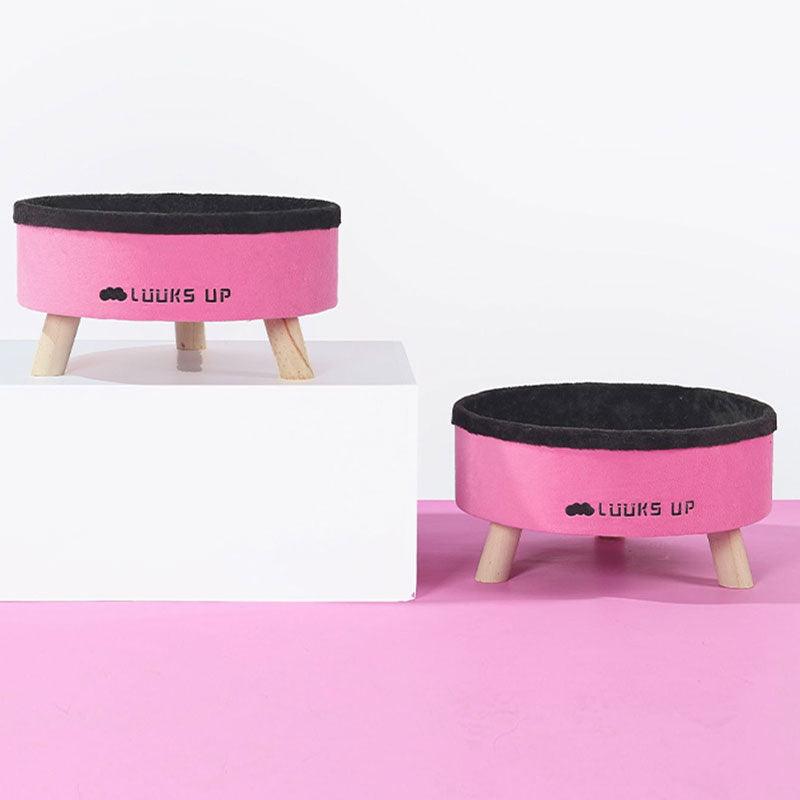 Pink Warm Cat Elevated Bed