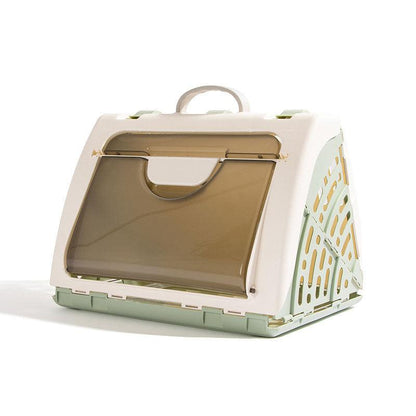 Portable Cat Handbag Carrying Case Hard Box Cage
