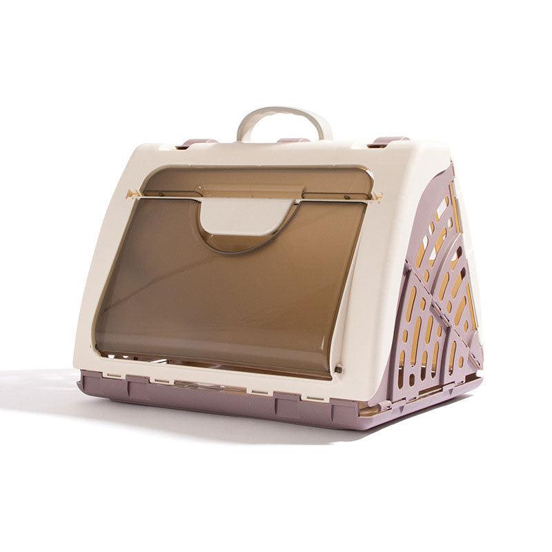 Portable Cat Handbag Carrying Case Hard Box Cage