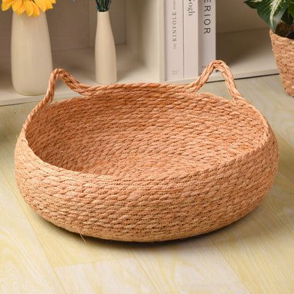 Pure Manual Wicker Cat Bed Four Seasons General