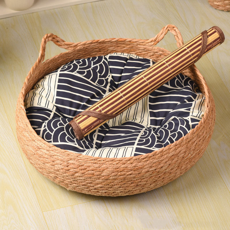 Pure Manual Wicker Cat Bed Four Seasons General