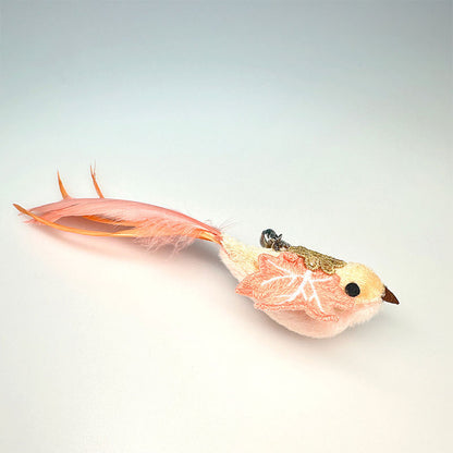 Replaceable Feather Bird Cat Teaser Stick Toy