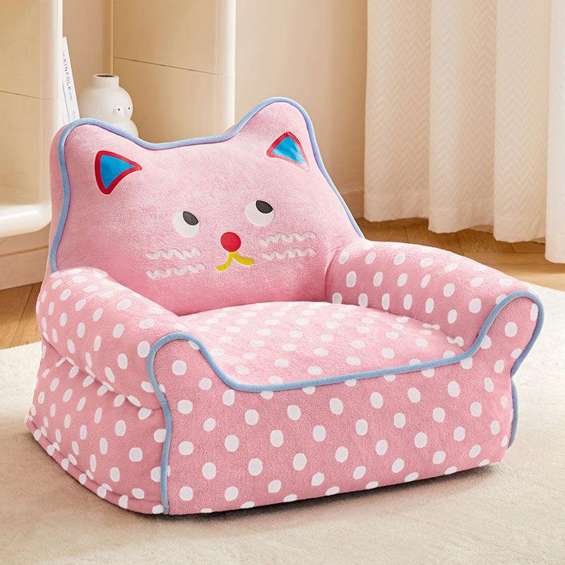Retro Cat Sofa Bed  Removable 2 Color Kitty Couch