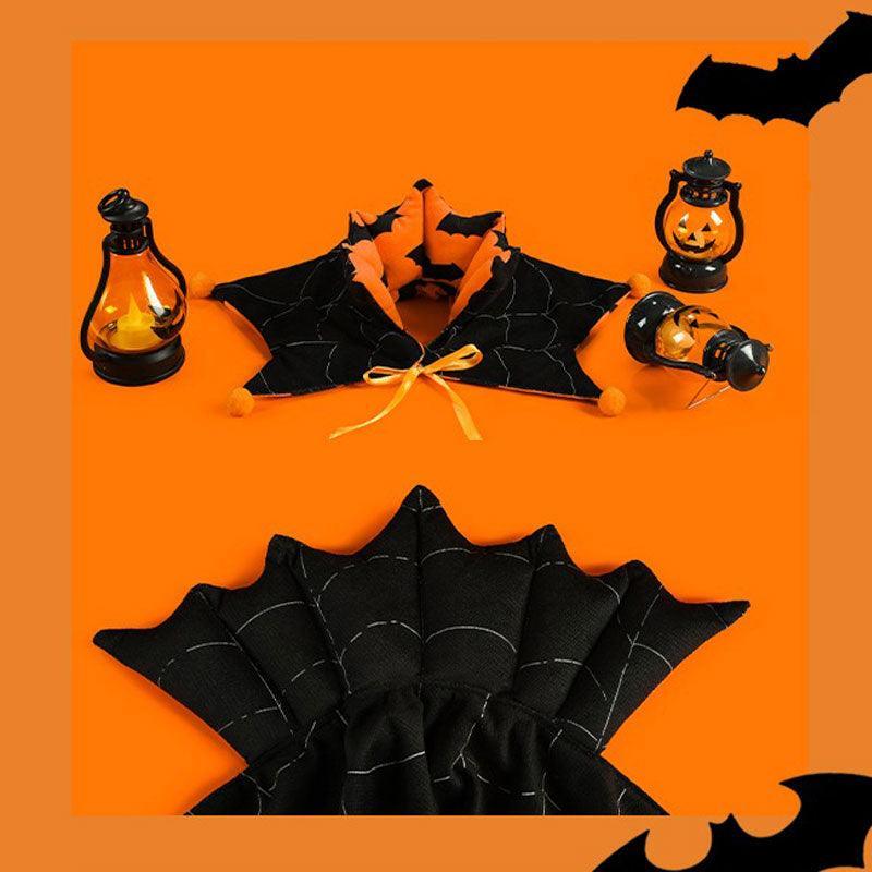 Reversible Halloween Cat Cape Costume
