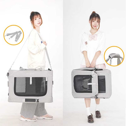 Roomy Car-Friendly Cat Carrier Tote Bag