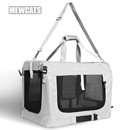 Roomy Car-Friendly Cat Carrier Tote Bag