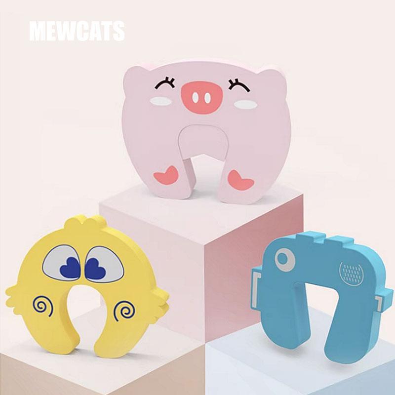Safety Cat Door Card Baby Anti-Pinch