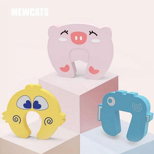 Safety Cat Door Card Baby Anti-Pinch