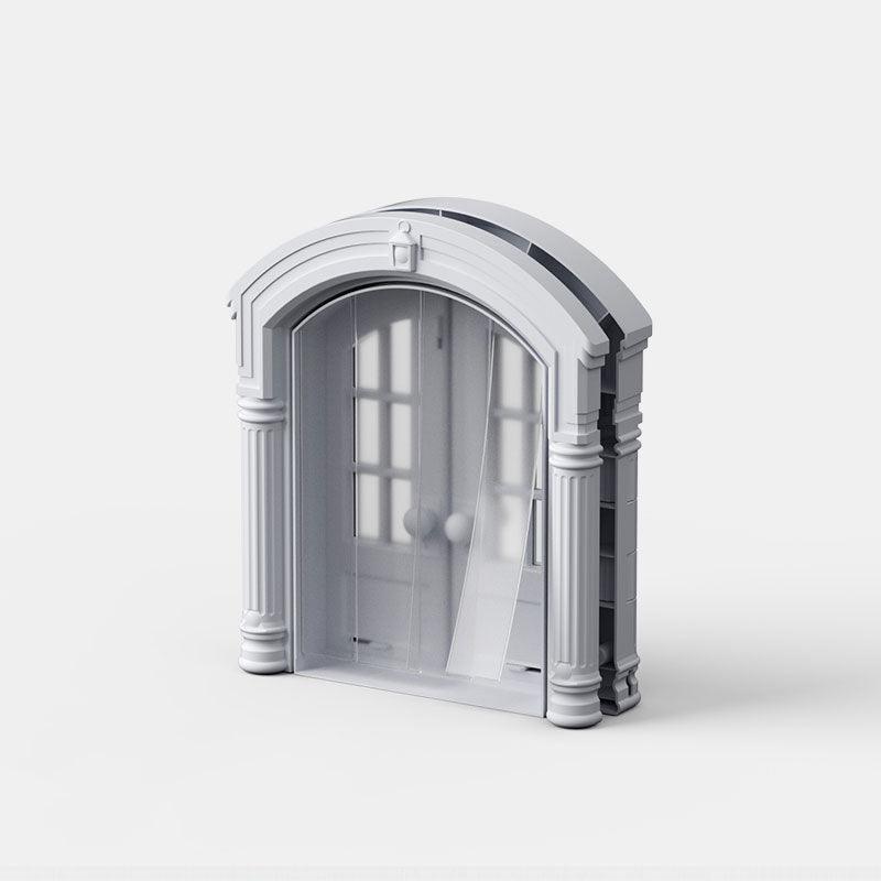  Silent Cat Door With Window Two-way Cat Door (1)