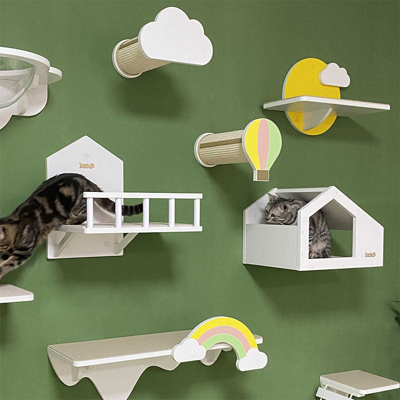 Sky Island New Wall Cat Shelves