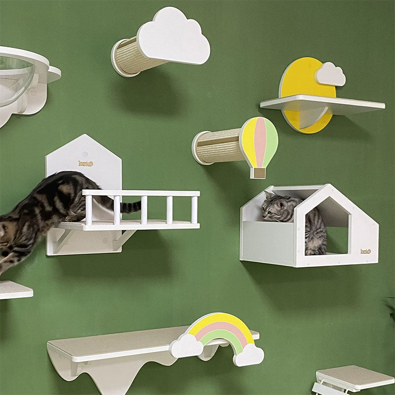 Sky Island New Wall Cat Shelves