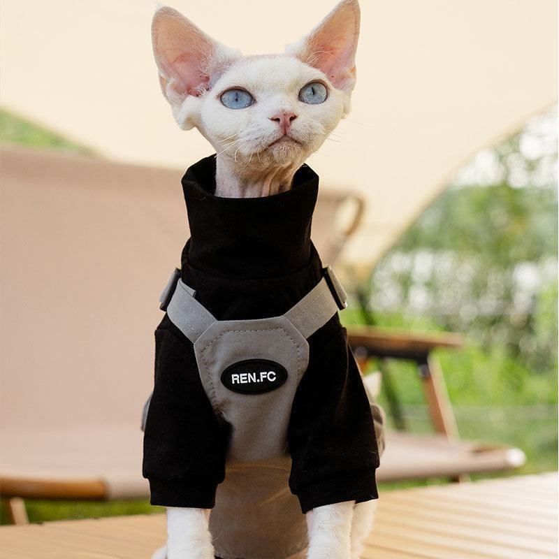 Sphynx Cat Vest 3 Color Devon Hairless Cat Clothes
