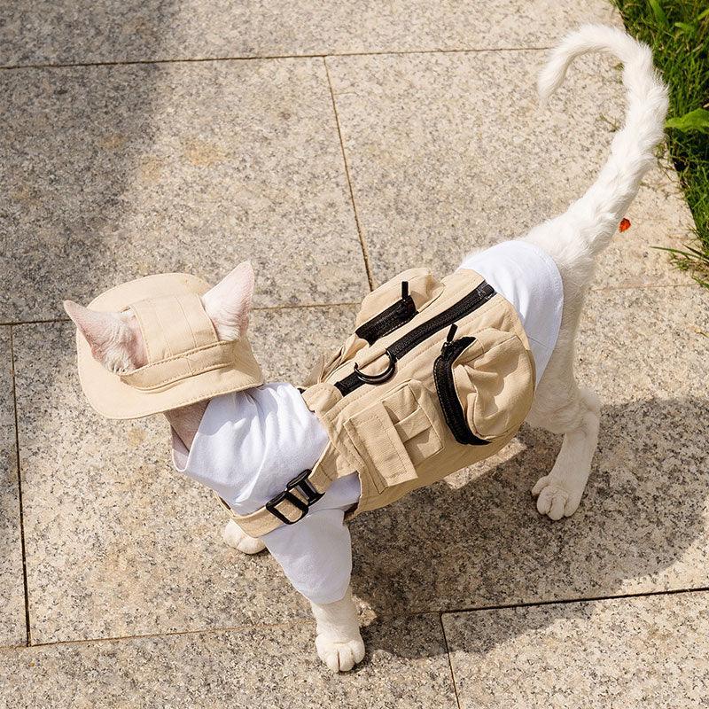 Sphynx Cat Vest 3 Color Devon Hairless Cat Clothes