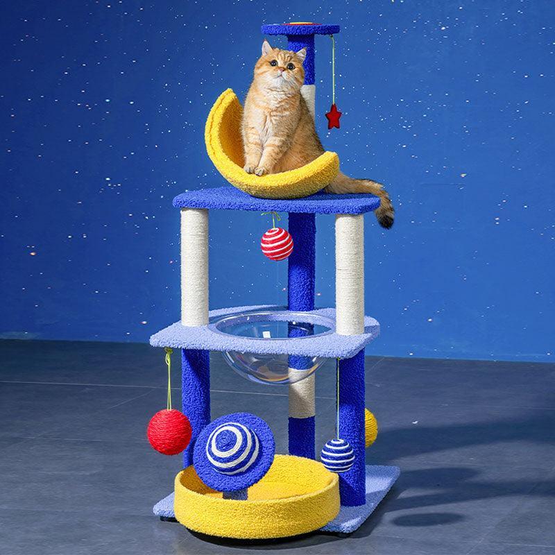 Starry Sky Cat Climbing Frame Tower Cat Tree