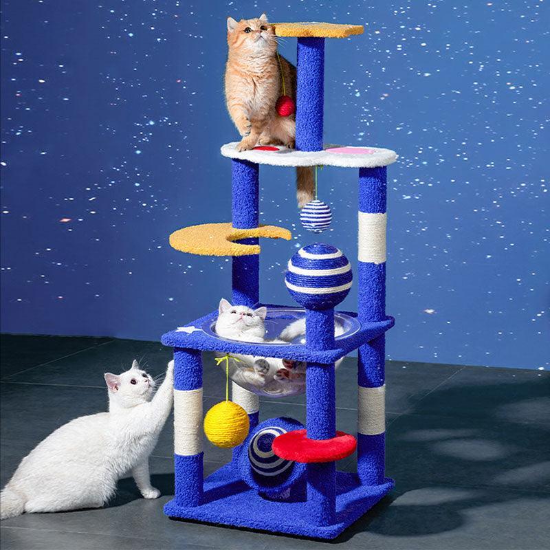 Starry Sky Cat Climbing Frame Tower Cat Tree